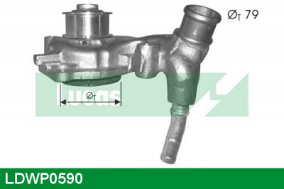 LUCAS ENGINE DRIVE ldwp0590 -  Водяной насос